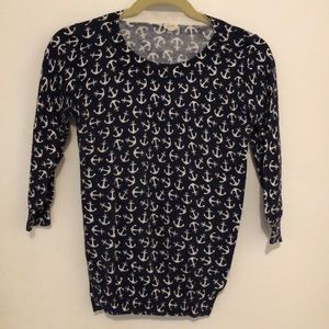j.Crew Anchor Sweater